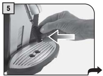 SAECO ODEA GIRO PLUS - GENERAL MACHINE CLEANING - NETTOYAGE DE LA MACHINE - 5