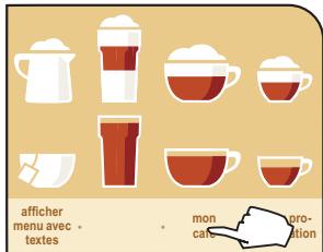 SAECO PRIMEA TOUCH PLUS CAPPUCCINO - MENUDEPROGRAMMATIONDESBOISSONS - 3