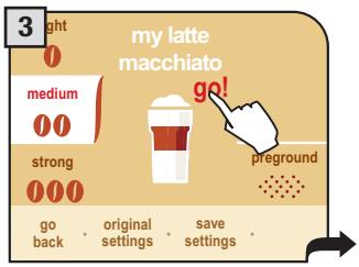 SAECO PRIMEA TOUCH PLUS CAPPUCCINO - PROGRAMMING MILK BEVERAGES - 3