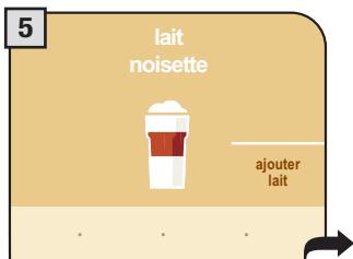 SAECO PRIMEA TOUCH PLUS CAPPUCCINO - LAIT NOISETTE - 5