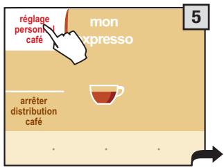 SAECO PRIMEA TOUCH PLUS CAPPUCCINO - PROGRAMMATION CAFÉ EXPRESSO / CAFÉ / CAFÉ ALLONGÉ - 4