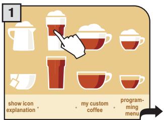 SAECO PRIMEA TOUCH PLUS CAPPUCCINO - PROGRAMMING MILK BEVERAGES - 1