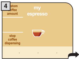 SAECO PRIMEA TOUCH PLUS CAPPUCCINO - ESPRESSO / COFFEE / LONG COFFEE PROGRAM - 5
