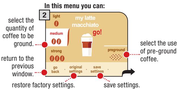 SAECO PRIMEA TOUCH PLUS CAPPUCCINO - PROGRAMMING MILK BEVERAGES - 2
