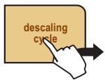 SAECO PRIMEA TOUCH PLUS CAPPUCCINO - WARNING! DESCALING MUST BE COMPLETED WITHIN 24 HOURS FROM ITS INTERRUPTION. - 3