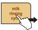 SAECO PRIMEA TOUCH PLUS CAPPUCCINO - MILK CIRCUIT RINSE CYCLE - 1