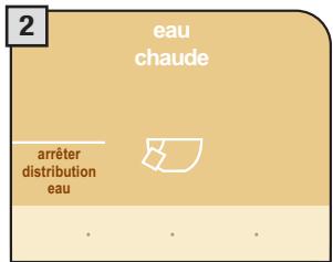 SAECO PRIMEA TOUCH PLUS CAPPUCCINO - DISTRIBUTION D'EAU CHAUBE - 3
