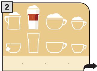 SAECO PRIMEA TOUCH PLUS CAPPUCCINO - LAIT NOISETTE - 2