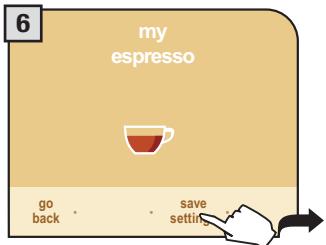 SAECO PRIMEA TOUCH PLUS CAPPUCCINO - ESPRESSO / COFFEE / LONG COFFEE PROGRAM - 6