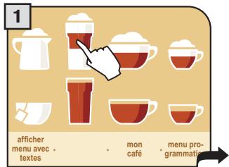 SAECO PRIMEA TOUCH PLUS CAPPUCCINO - LAIT NOISETTE - 1