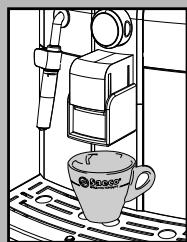 SAECO SYNTIA - Do not pour coffee beans when the coffee grinder is working. - 1