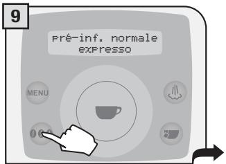 SAECO TALEA RING - 2.PROGRAMMATION A PARTIR DU MENU « RÉGLAGE DES BOISSONS » - 10