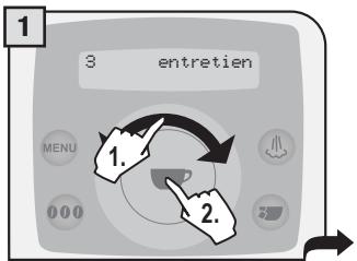 SAECO TALEA RING - Cycle de détartrage - 2