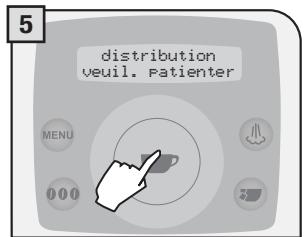 SAECO TALEA RING - NE VERSER QU'UNE SEULE MESURE DE CAFE MOULU À LA FOIS. LA MACHINE NE PEUT PAS DISTRIBUTIER DEUX CAFÉS EN MÉME TEMPS. - 5