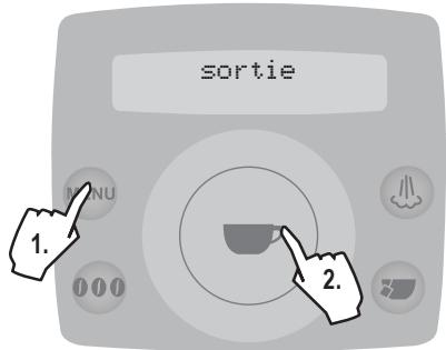 SAECO TALEA RING - 2.PROGRAMMATION A PARTIR DU MENU « RÉGLAGE DES BOISSONS » - 14