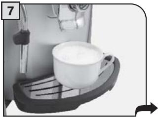 SAECO TALEA RING - DISTRIBUTION CAPPUCCINO - 8