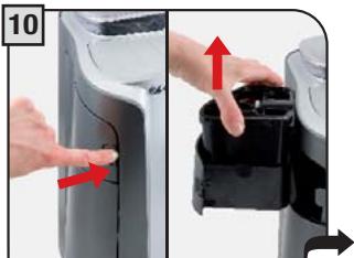 SAECO PRIMEA TOUCH PLUS - CYCLE DE LAVAGE CIRCUITS LAIT - 12