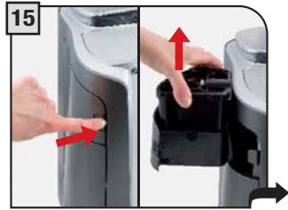 SAECO PRIMEA TOUCH PLUS - CYCLE DE LAVAGE CIRCUITS LAIT - 17