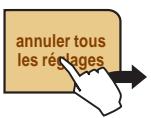 SAECO PRIMEA TOUCH PLUS - ANNULER TOUS LES RÉGLAGES - 1