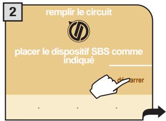 SAECO PRIMEA TOUCH PLUS - AMORÇAGE MANUEL DU CIRCUIT HYDRAULIQUE - 2