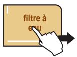 SAECO PRIMEA TOUCH PLUS - MENU « FILTRE À EAU » - 1