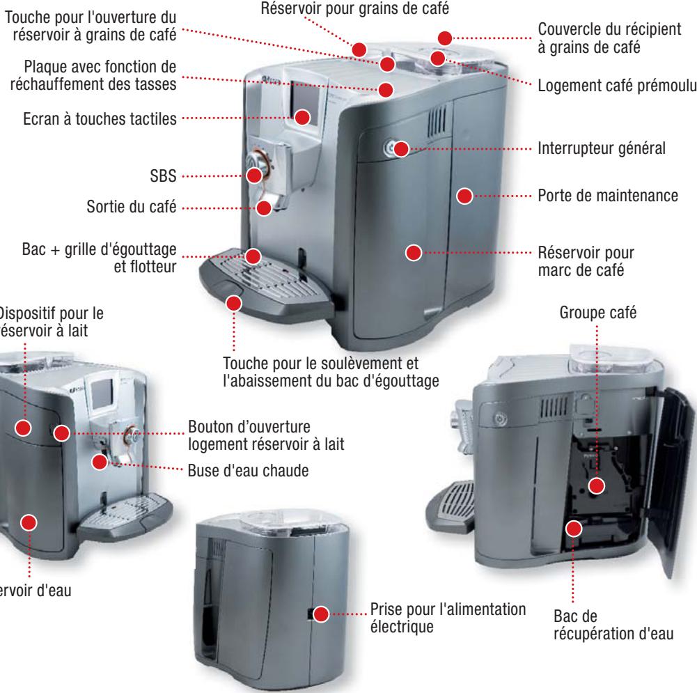 SAECO PRIMEA TOUCH PLUS - CONSERVER CES INSTRUCTIONS - 1