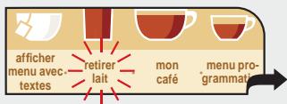 SAECO PRIMEA TOUCH PLUS - LAIT NOISETTE - 11