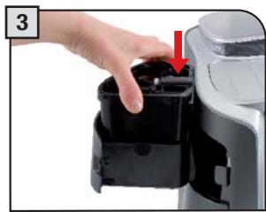 SAECO PRIMEA TOUCH PLUS - LAVAGE POUR REMETTRE LE RÉSERVOIR DANS LA MACHINE - 3