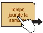 SAECO PRIMEA TOUCH PLUS - HEURE ACTUELLE/JOUR DE LA SEMAINE - 1