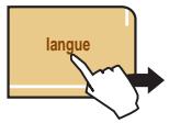 SAECO PRIMEA TOUCH PLUS - MENU « LANGUE » - 1