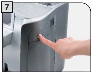SAECO PRIMEA TOUCH PLUS - MISE EN MARCHE DE LA MACHINE - 7