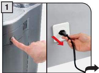 SAECO PRIMEA TOUCH PLUS - NETTOYAGE GENÉRAL DE LA MACHINE - 1