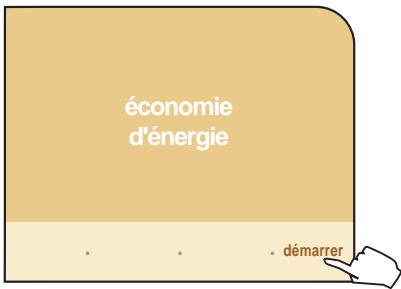 SAECO PRIMEA TOUCH PLUS - RéGLAGE ÉCONOMIE D'ÉNERGIE - 3