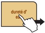 SAECO PRIMEA TOUCH PLUS - MENU « DURETE EAU » - INTENZA AROMA SYSTEM - 3