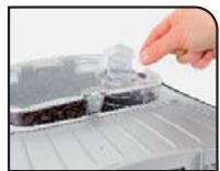 SAECO PRIMEA TOUCH PLUS - CYCLE DE NETTOYAGE CIRCUITS CAFÉ (CYCLE DE LAVAGE DU GROUPE DE DISTRIBUTION) - 1