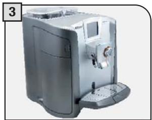 SAECO PRIMEA TOUCH PLUS - AMORÇAGE MANUEL DU CIRCUIT HYDRAULIQUE - 3
