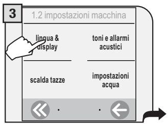 SAECO TALEA TOUCH - IMPOSTARE LA LINGUA - 3