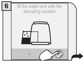 SAECO TALEA TOUCH - WARNING! NEVER USE VINEGAR AS A DESCALER. - 7