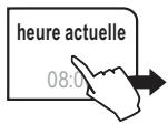 SAECO TALEA TOUCH - Heure actuelle - 1