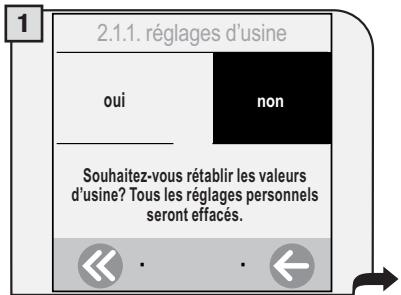 SAECO TALEA TOUCH - RéGLAGES D'USINE - 2