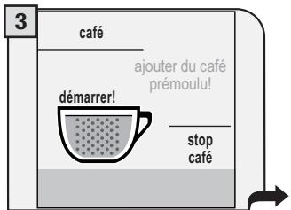 SAECO TALEA TOUCH - VERSER UNE SEULE MESURE DE CAFÉ MOULU À LA FOIS. IL EST IMPOSSIBLE DE DISTRIBUTUER DEUX CAFÉS EN MÉME TEMPS. - 3