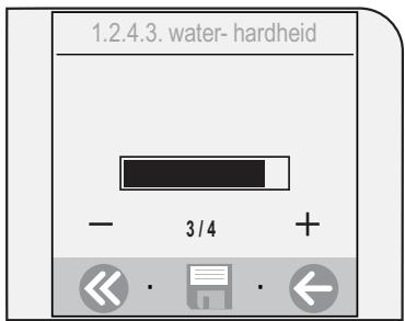 SAECO TALEA TOUCH - MENU «WATERHARDHEID» - 5