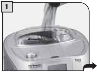 SAECO TALEA TOUCH - EINSCHALTEN DER MASCHINE - 1