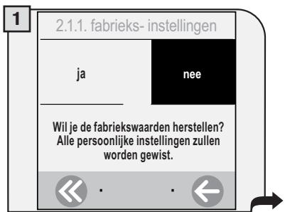 SAECO TALEA TOUCH - FABRIKSSINSTELLINGEN - 2