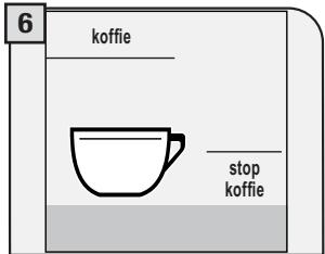 SAECO TALEA TOUCH - DOE PER KEER EEN MAATLEPEL VOORGEMALEN KOFFIE IN HET VAKJE. HET IS NIET MOGELIJK OM TEGELIKERTIJD TWEE KOPJES TE SCHENKEN. - 6