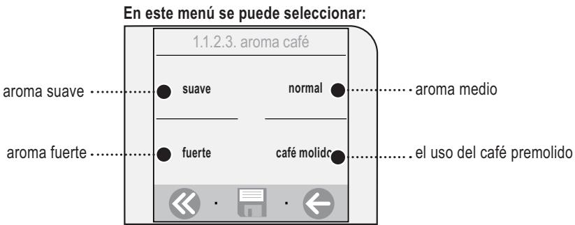 SAECO TALEA TOUCH - REGULACION «OPTI-DOSE» PARA EL SUMINISTRO DE CAFÉ - 2