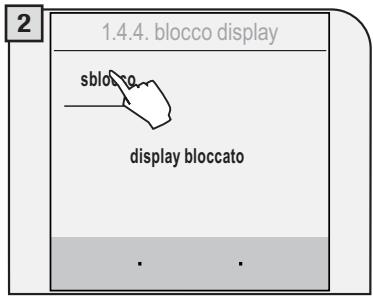 SAECO TALEA TOUCH - MENU «BLOCCO DISPLAY» - 3