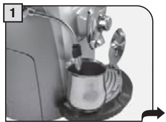 SAECO TALEA TOUCH - DAMPFAUSGABE - 2