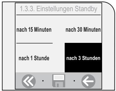 SAECO TALEA TOUCH - EINSTELLUNG STANDBY - 2