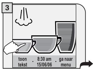 SAECO TALEA TOUCH - HOOGTE VAN HET LEKBAKJE VERSTellen - 9